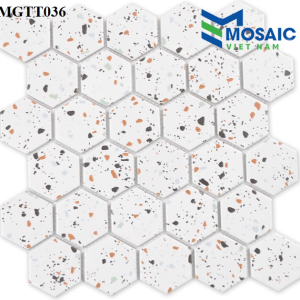 Gạch Mosaic Gốm Sứ Lục Giác 3