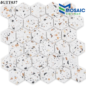 Gạch Mosaic Gốm Sứ Lục Giác 5
