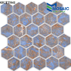Gạch Mosaic Gốm Sứ Lục Giác 7