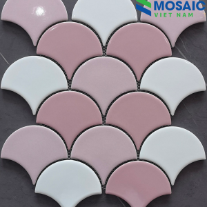 Gạch Mosaic Gốm Vảy Cá 4