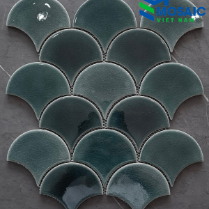 Gạch Mosaic Gốm Vảy Cá 5
